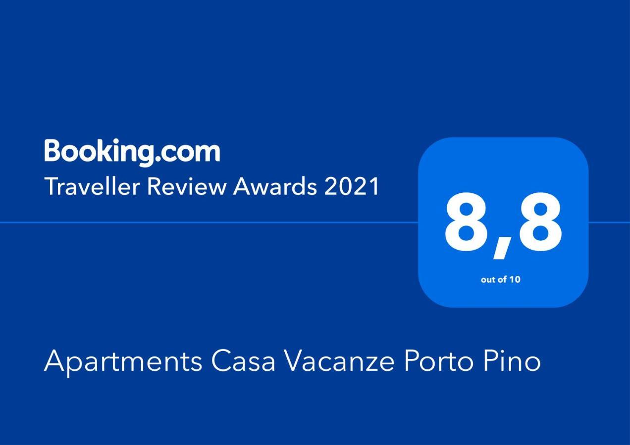 Apartments Casa Vacanze Porto Pino Eksteriør bilde