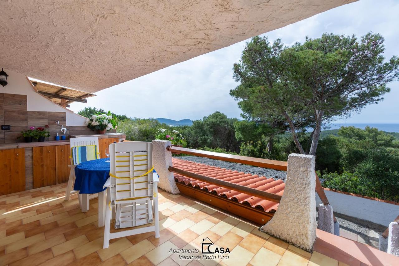 Apartments Casa Vacanze Porto Pino Eksteriør bilde