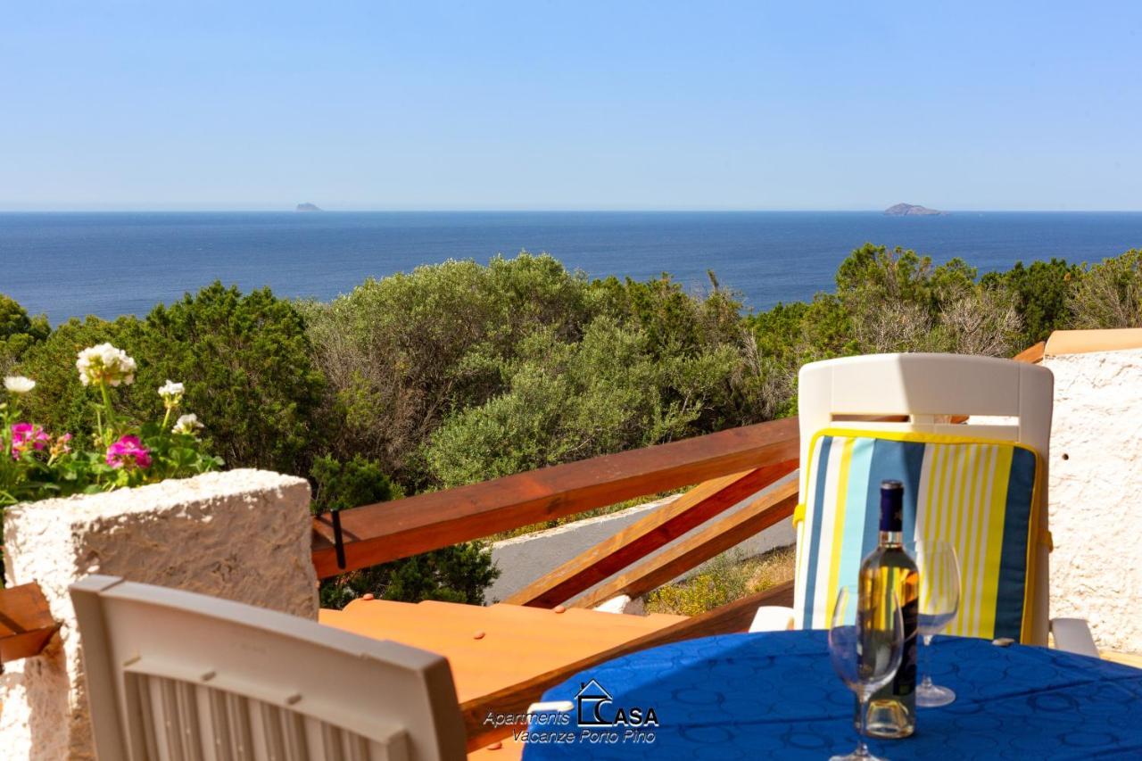Apartments Casa Vacanze Porto Pino Eksteriør bilde