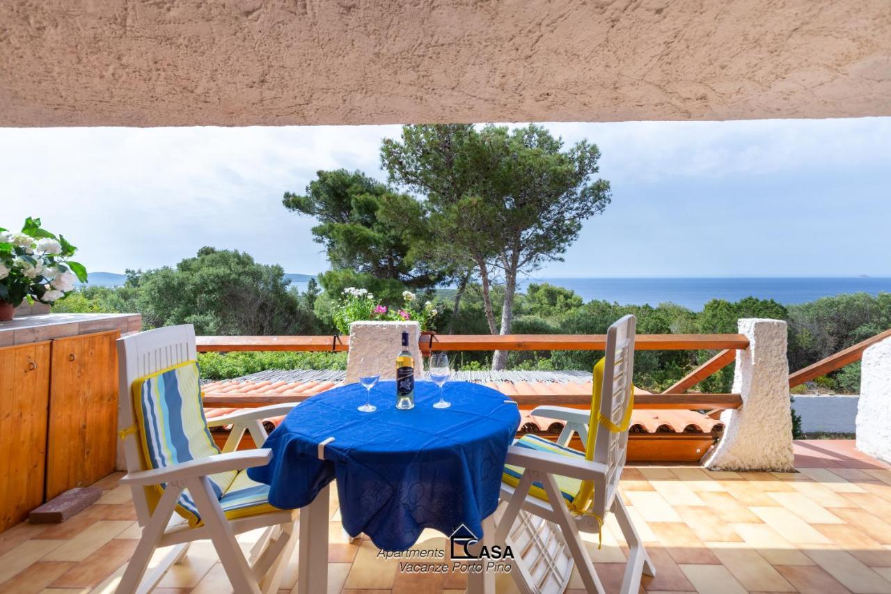 Apartments Casa Vacanze Porto Pino Eksteriør bilde