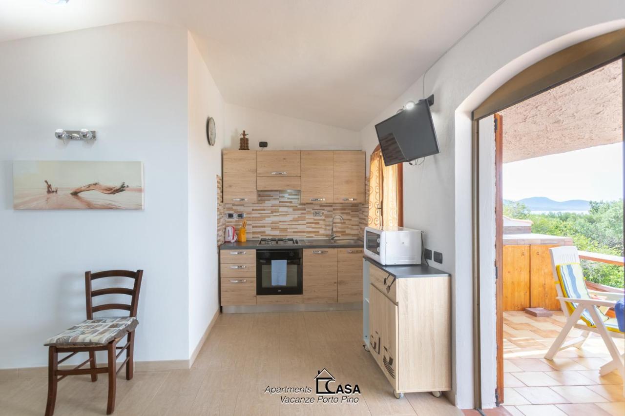 Apartments Casa Vacanze Porto Pino Eksteriør bilde