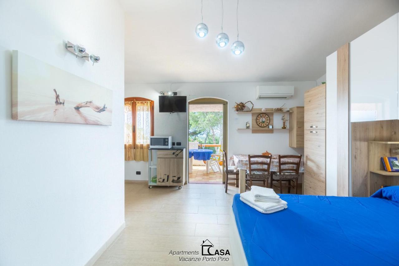 Apartments Casa Vacanze Porto Pino Eksteriør bilde