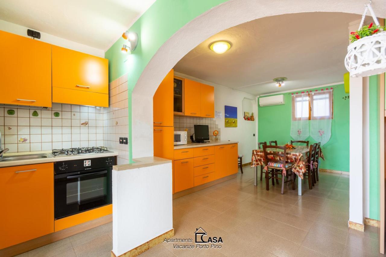 Apartments Casa Vacanze Porto Pino Eksteriør bilde