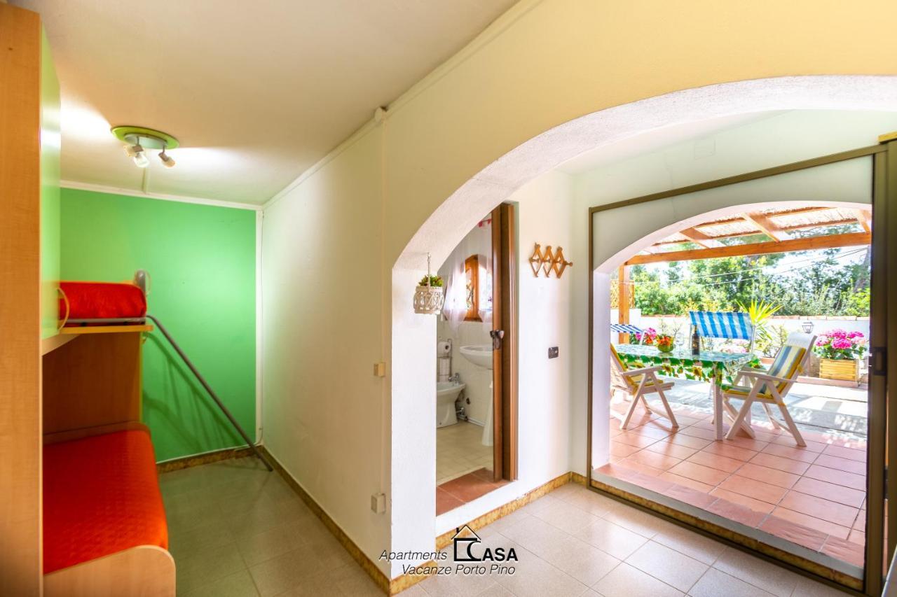 Apartments Casa Vacanze Porto Pino Eksteriør bilde