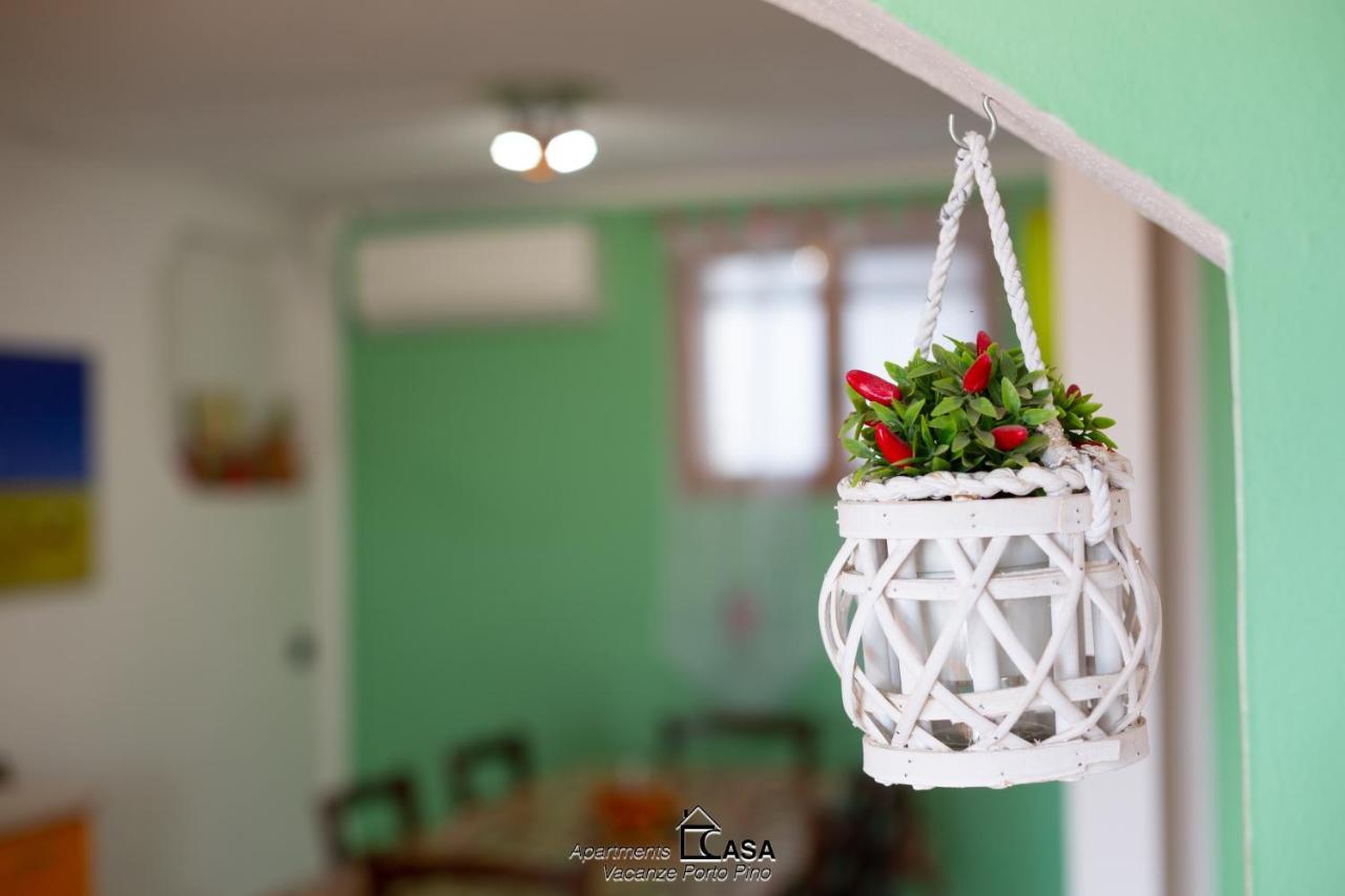 Apartments Casa Vacanze Porto Pino Eksteriør bilde