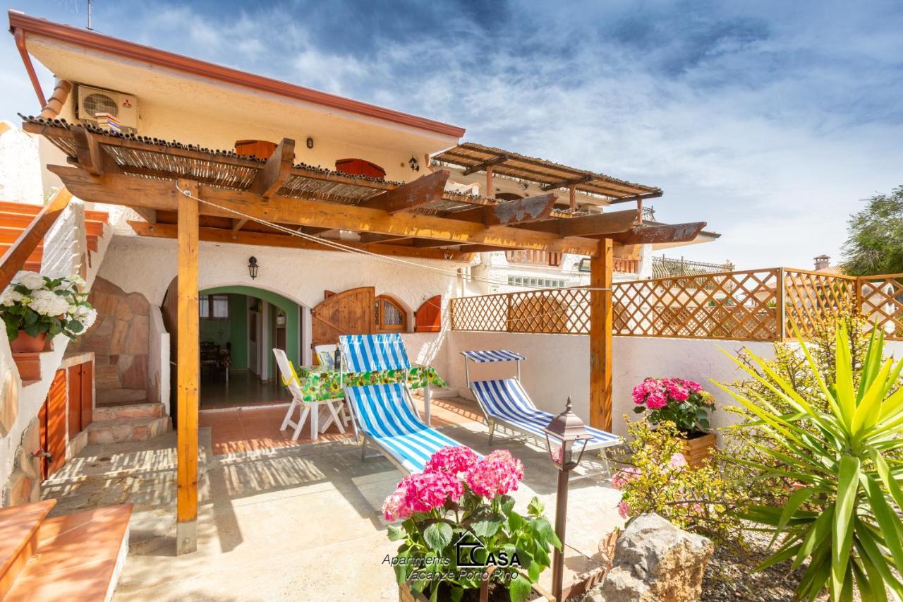 Apartments Casa Vacanze Porto Pino Eksteriør bilde