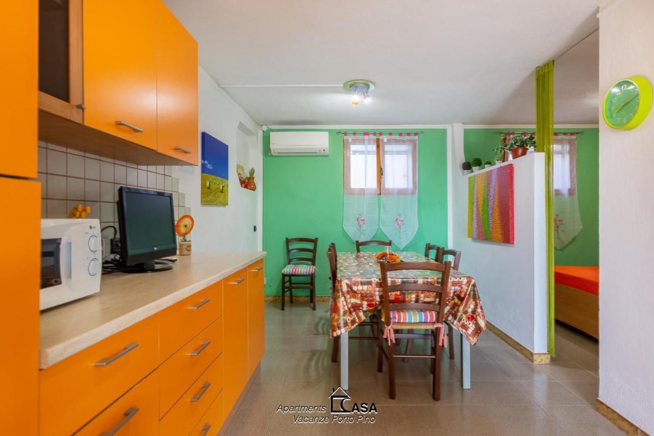 Apartments Casa Vacanze Porto Pino Eksteriør bilde