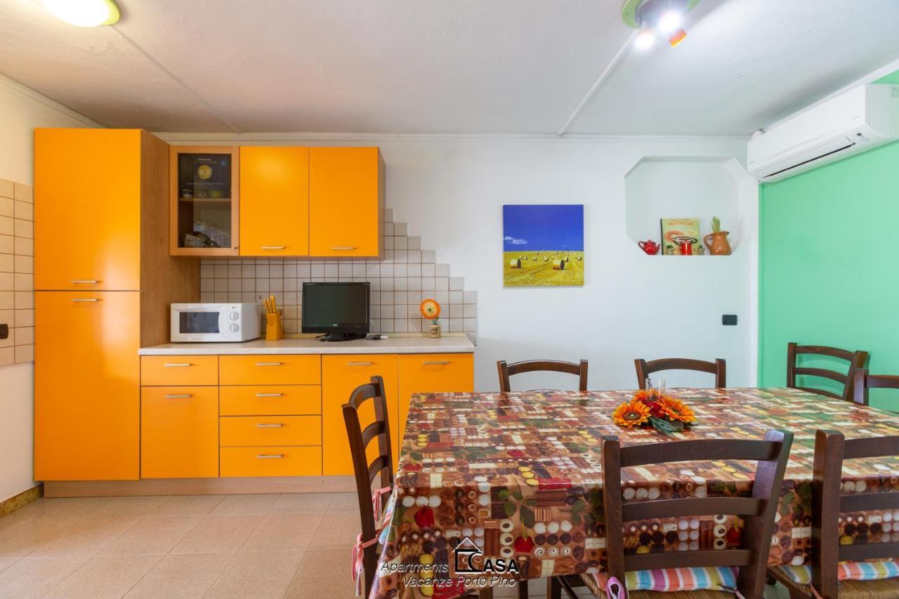 Apartments Casa Vacanze Porto Pino Eksteriør bilde