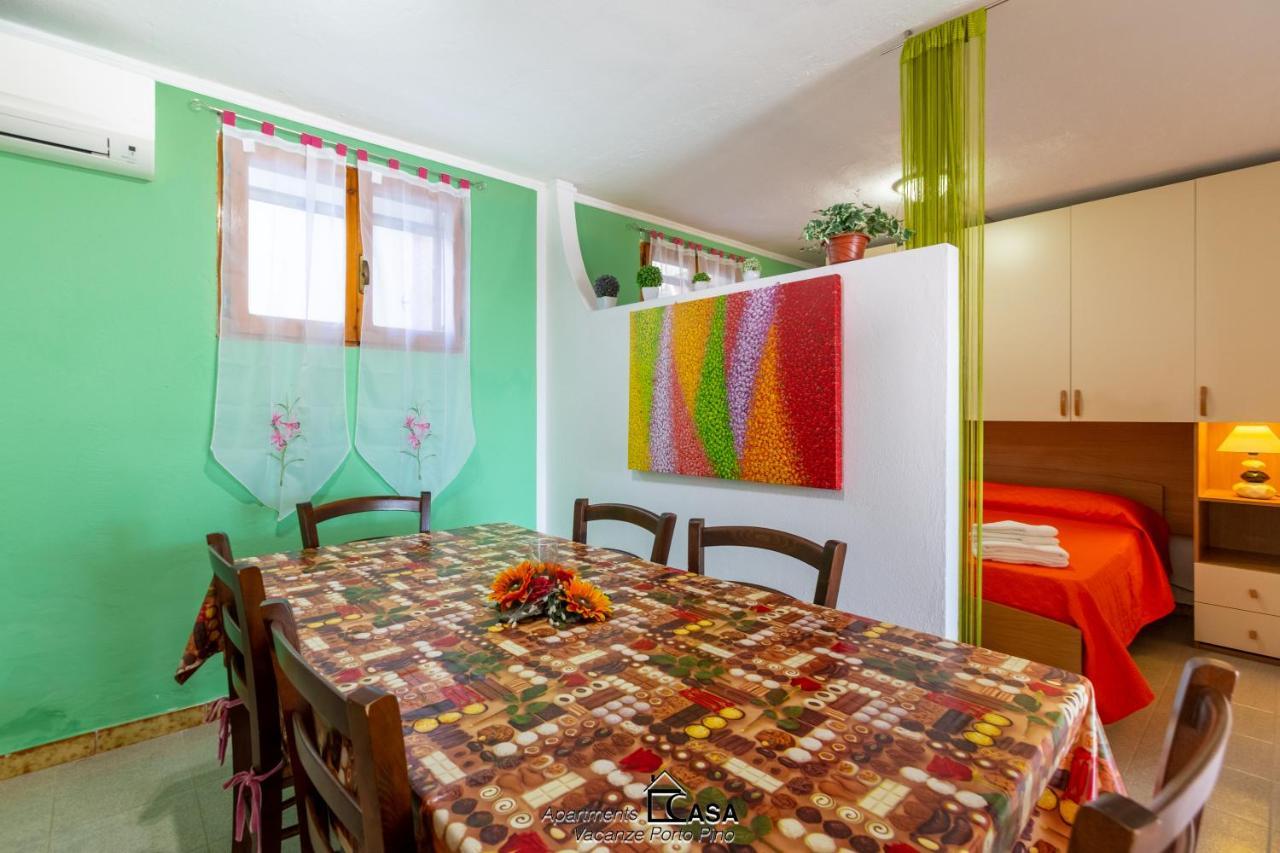 Apartments Casa Vacanze Porto Pino Eksteriør bilde