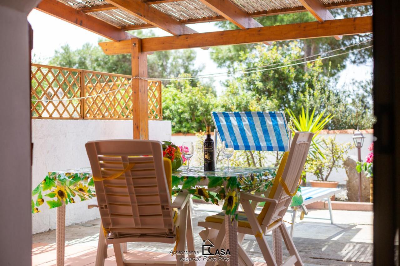 Apartments Casa Vacanze Porto Pino Eksteriør bilde