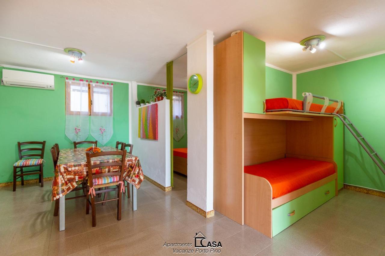 Apartments Casa Vacanze Porto Pino Eksteriør bilde