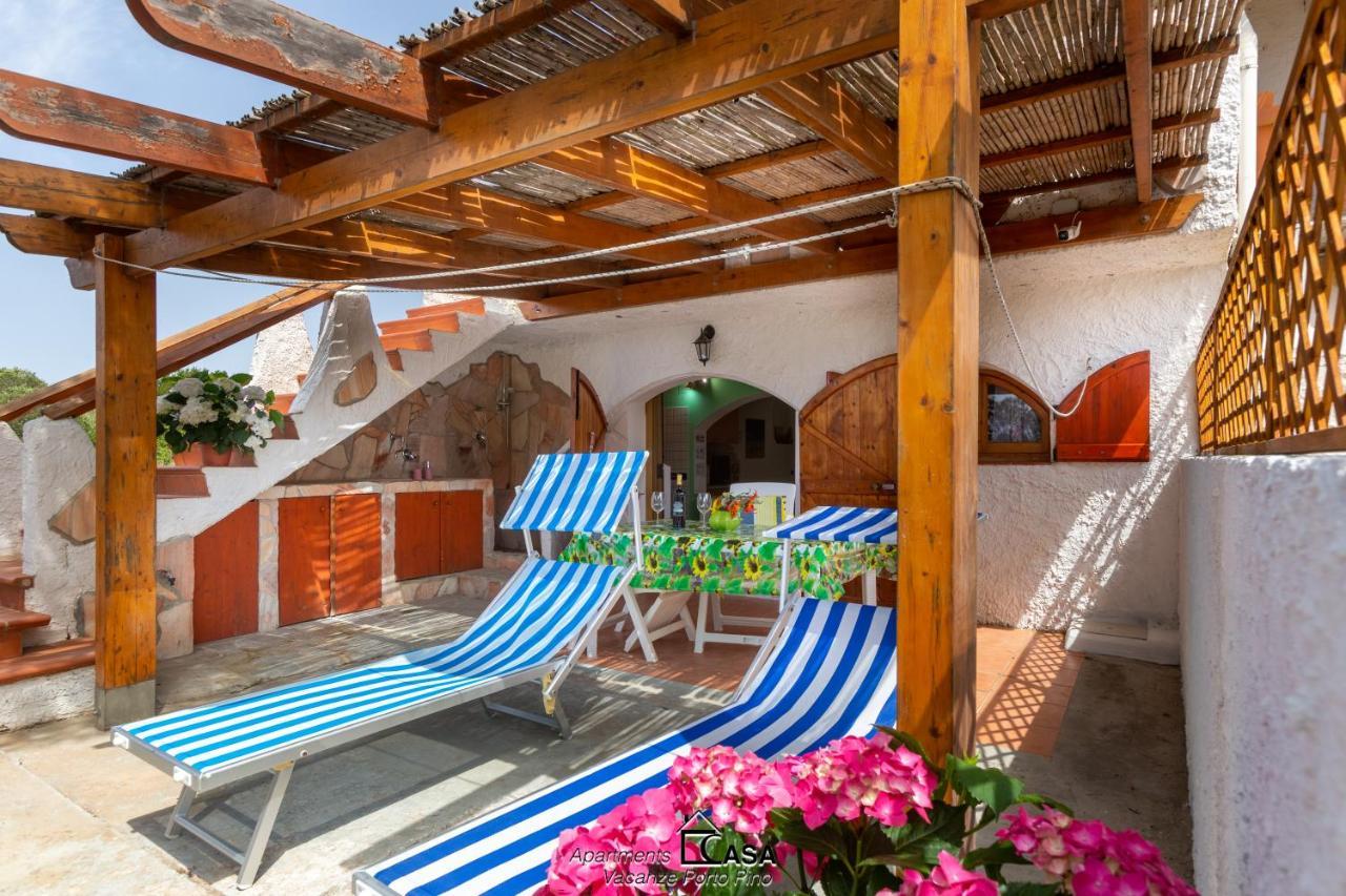 Apartments Casa Vacanze Porto Pino Eksteriør bilde